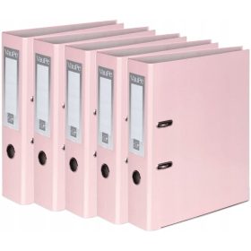   VauPe A4 Registrator s džepom 50 mm u pastelnoj ružičastoj boji x 5 kom
