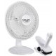 Bijeli stolni ventilator s kopčom ADLER AD7317