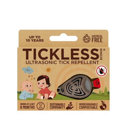  Ultrazvučna zaštita od krpelja TickLess Eco Kid smeđa