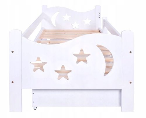  Dječji krevet Mikołaj 180x80 BIJELA SET LADICA + MADRAC