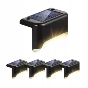  XBAY solarna svjetiljka, crna, 7,8 cm, 4 kom.