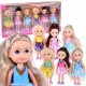 Preslatke Mini Lutke za Kuću Male Princeze 12 cm - Set od 6