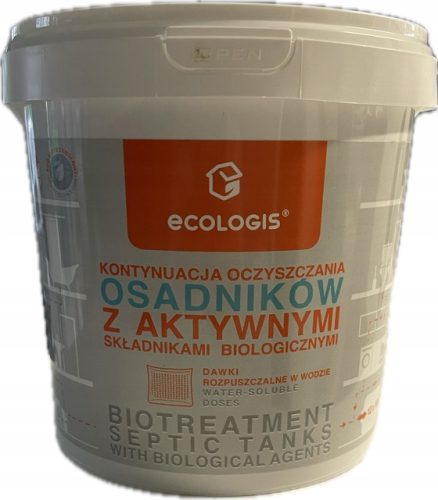 Biopreparat EKOLOGIS KONTINUIRANI ČISTAČ 1,2kg, uređaji za pročišćavanje otpadnih voda