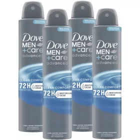    Dove Men+Care Clean Comfort antiperspirant u spreju 4x200 ml