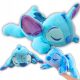 Maskotka Stich Plava plišana igračka od 35 cm Ležeći Spava Preslatka mazna igračka