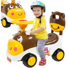    HIPCIO DJEČJI JAHAČ NA GURANJE, SMEĐI, PRESTAVA ZA OPREMU, TRUBENA, NASLONI, 30KG