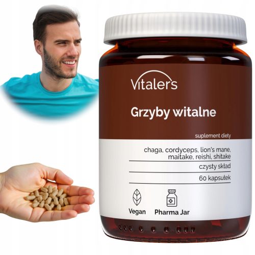 Vitaler's Vitalne Gljive - 60 Kapsula za Jačanje Imuniteta i Vitalnost