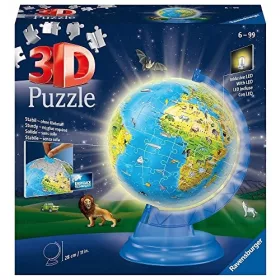  3D slagalica Osvijetljeni globus 188 dijelova Ravensburger