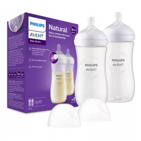   AVENT komplet ANTI-KOLIK bočica Natural RESPONSE SCY906 330 ml duda varalica 3m+