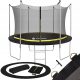 Trampolina Springos® 10ft za djecu s unutarnjom mrežom - Premium kvaliteta