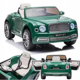   Auto na akumulator Bentley Mulsanne zeleno obojen za dječje pilote