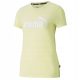  PUMA ESSLOGO HEATHER TEE žuta rS