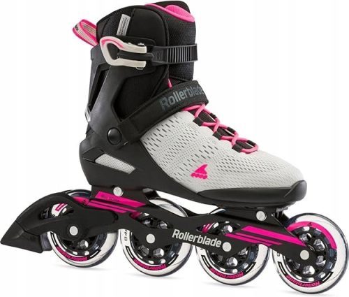 Role za žene Rollerblade Sirio 90 W roleri Bijelo, Crno, Ružičasto veličina 40.5