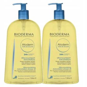   Set od 2x BIODERMA Atoderm Ulje za tuširanje Dan i Noć 2000 ml