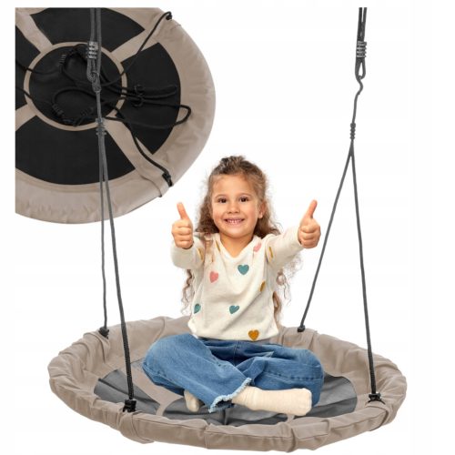 Luksuzna viseća gnijezda za djecu 65 cm bež