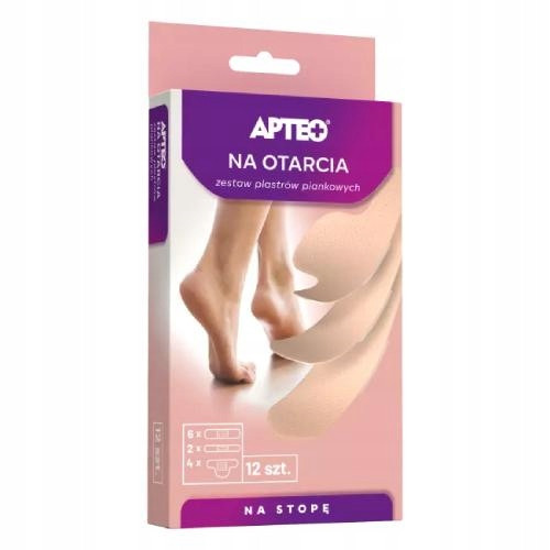 Pjenasti flasteri za abrazije Synoptis Pharma, 12 komada