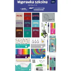   ŠKOLSKI LAYET za 4-8 razred školski pribor XXL INTERPRINT SET
