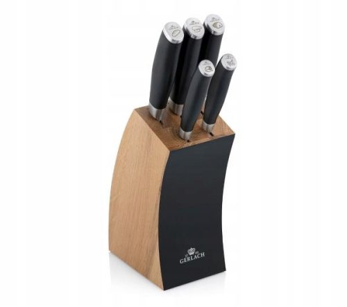  Set noževa u bloku Gerlach Deco Black, 5 kom.