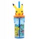  Pokemon Pikachu šalica sa slamnatom 3D figuricom 663