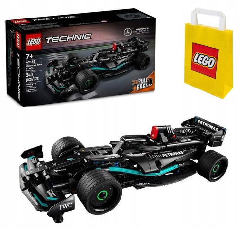  LEGO Technic 42165 Mercedes-AMG F1 W14 E Performance Pull-Back 42165 + LEGO 6315786 VP PAPIRNATA VREĆICA MALA S 24X18X8