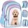 kolski ruksak Cuties sa motivom psa Starpak Shades of blue, Shades of pink, Multicolor 23 l