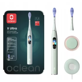   OCLEAN X ultrazvučna četkica za zube, mint, 2 vrha, drška