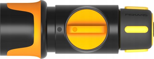 Brza spojnica Fiskars s ventilom za prskalice 9 mm