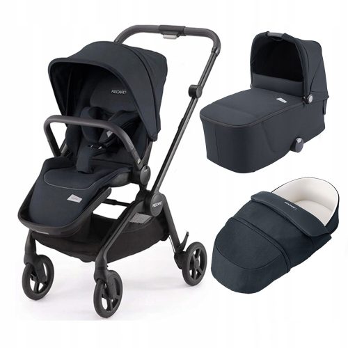 Recaro Kolica Sadena Prime Mat Black 3u1