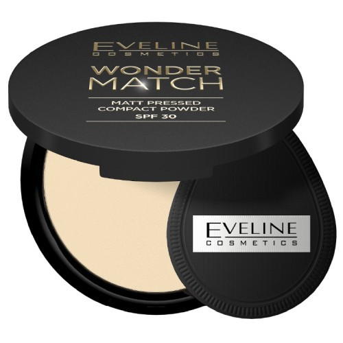 Eveline Kozmetika Wonder Match Mat Puder s SPF30 br. 01