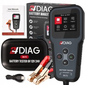   24DIAG B670 Digitalni Tester Baterija Akumulatora za 6V, 12V, 24V