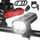  Nobitech BL05 svjetla za bicikl 1000 lm baterija + Nobitech BL03 svjetla za bicikl stražnja crvena