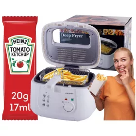  Kamille KM-6811 friteza bez masnoće 1800 W 2,5 l