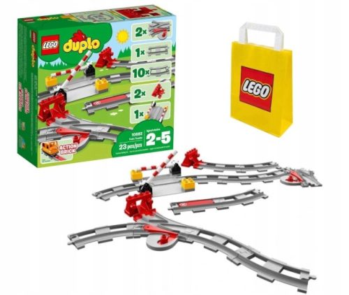 LEGO Duplo 10882 Kolejničke tračnice za vlakove