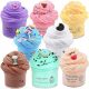 Butter Slime Set od 8 komada, antistres igračaka za dječake, 70 ml