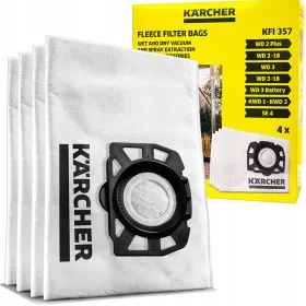   Kärcher Fusion Sintetičke Vrećice za Usisavač WD3 SE4001 KWD3 4 Komada