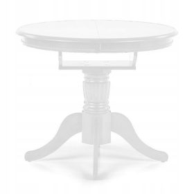   Elegantni Stol za Kuhinju William, Bijeli, Okrugli, 90 x 90 x 75 cm