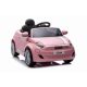  Dječje vozilo Fiat 500e 2x45W 12V5Ah EVA felge PINK + GRATIS mašnica