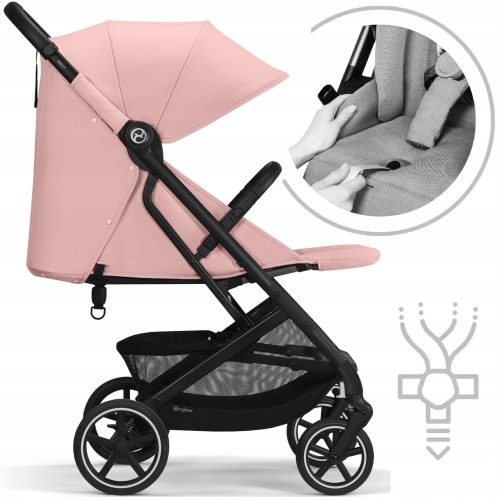 Cybex Beezy 2.0 Moderni dječji kolica do 22 kg u boji Candy Pink