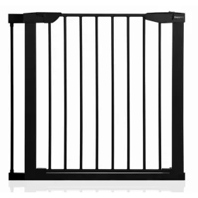   Sigurnosna bramka za stubišna vrata, Maxigate dilatacijske stepenice, crni produžeci