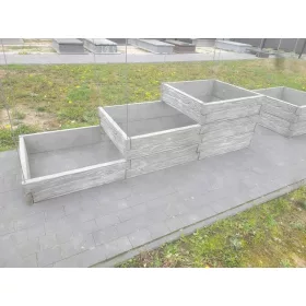  Posuda za cvijeće 100 cm x 5 x 25 cm beton