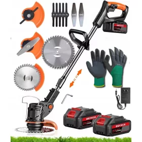   Bežična kosilica za travu s setom baterija Garden Butter Grass Butter Set XXL + 21V Worx litijska baterija i adapter za punjenje