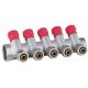 X-HOME PEX RazdjelniK 1" x 16 mm 5 Krugova Vruće Vode Sekcije za Toplu Vodu Mono