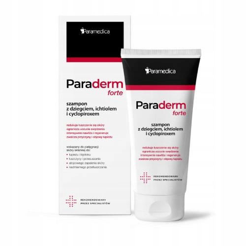 Paraderm Forte šampon za perut s ciklopiroksom 150ml