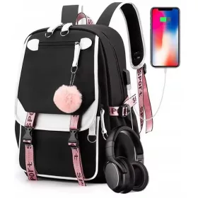 Mladi Grad Školski Ruksak s Više Odjeljaka, Višebojan