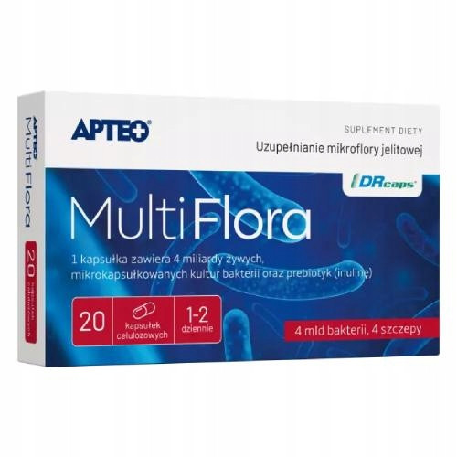 APTEO MultiFlora Probiotik Inulin Kapsule
