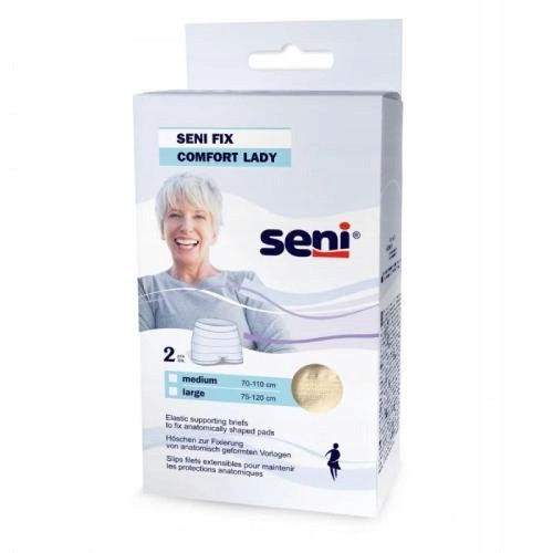 Seni Comfort Lady Elastične Gaćice M Bež, 2 Kom.