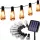  Solarna lampa, crna, 7 cm, 20 kom.