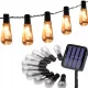  Solarna lampa, crna, 7 cm, 20 kom.