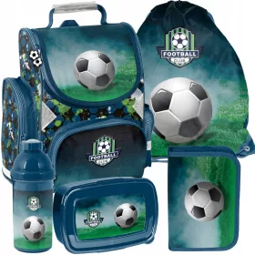 Football Backpack Set for School