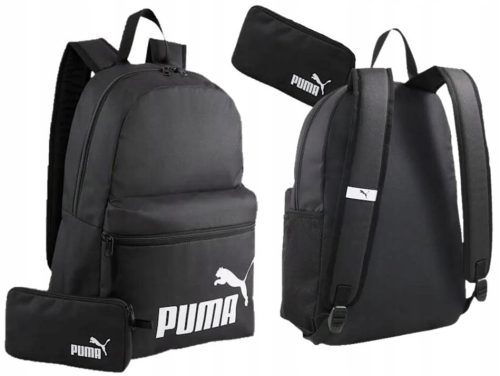 Puma školski ruksak s jednom pregradom, crni, 19 godina